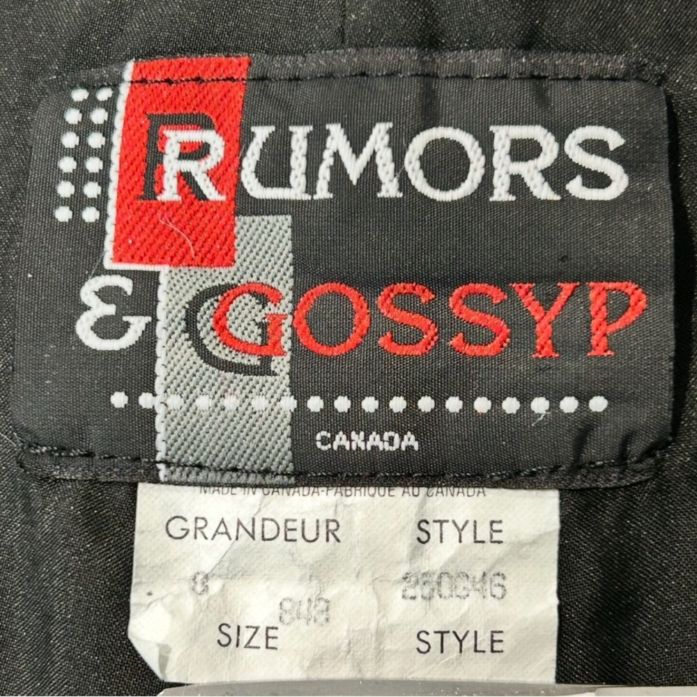 Vintage Black Lambskin Leather Pants - Picture 17 of 17